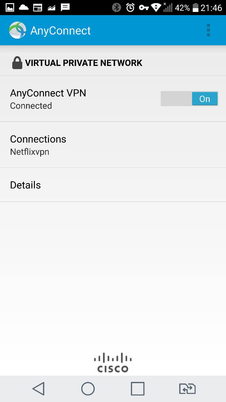 netflixvpn-android-anyconnect