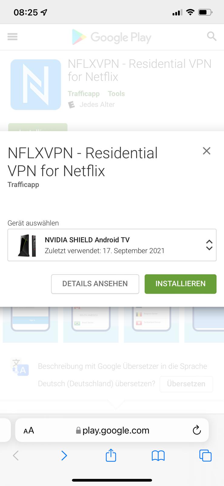 android tv vpn