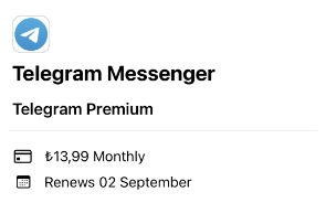 Tutorials: How to how to subscribe Telegram Premium cheaply with Turkey price