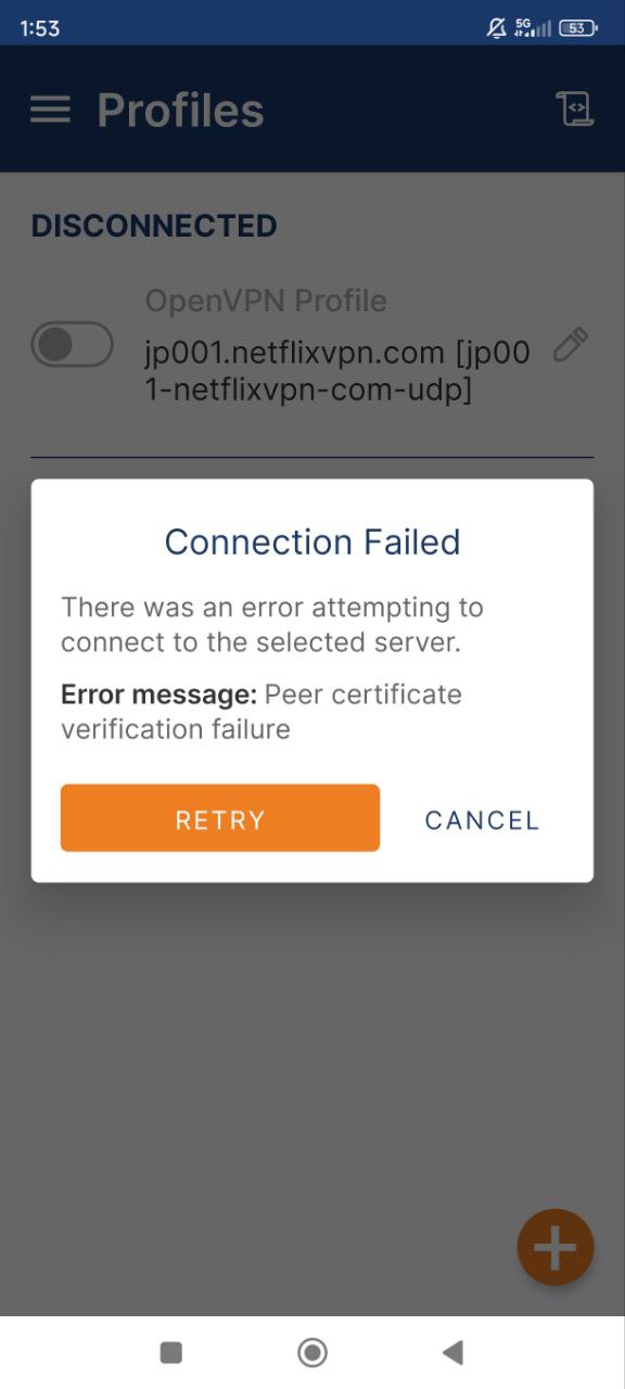 How to Set up OPENVPN connection on Android